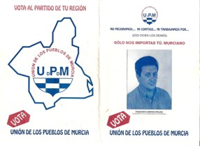 Programa electoral de Unión de los Pueblos de Murcia
