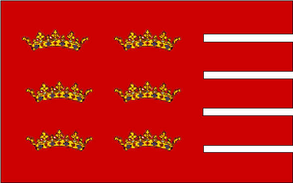 Bandera medieval de Pedro I