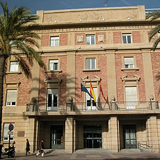 Palacio Regional, sede del Consejo Regional de Murcia (ahora lo es del Consejo de Gobierno)