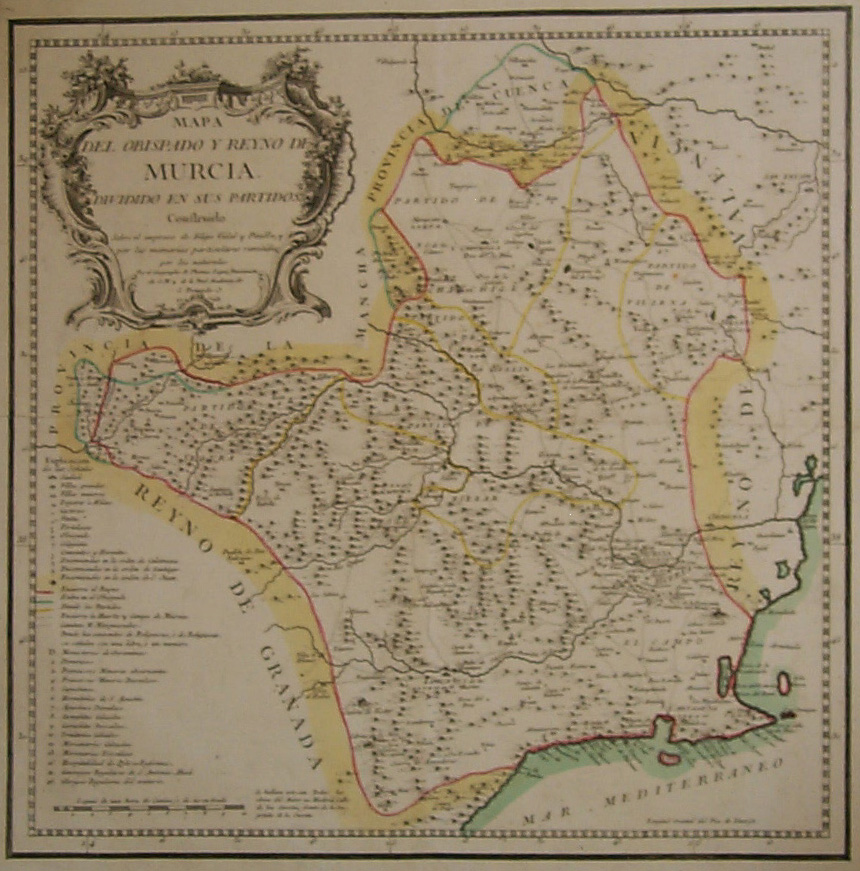 El Reino de Murcia en 1789